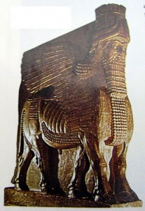 Toro androcefalo, Museo del Louvre, Parigi